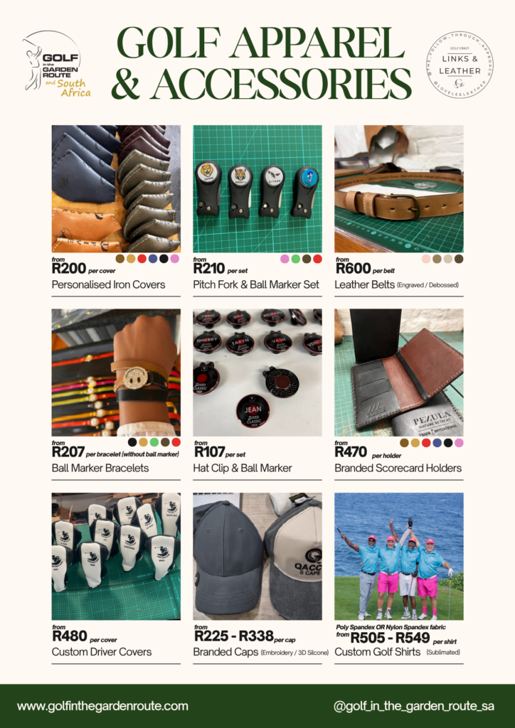 NEW GOLF APPAREL & ACCESSORIES